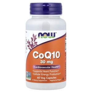 CoQ10 30 mg, 60 Veg Capsules của NOW Foods