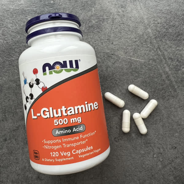 now foods l glutamine 500 mg 120 veg capsules 2