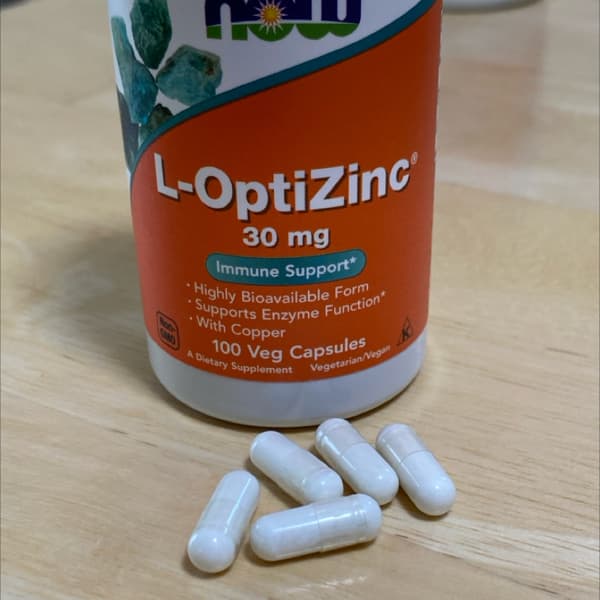 now foods l optizinc 100 veg capsules 2