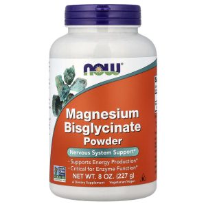 Magnesium Bisglycinate Powder 8 oz (227 g) của NOW Foods