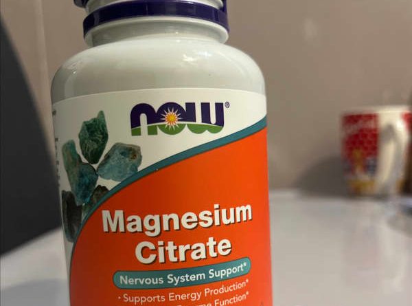 Review Magnesium Citrate của NOW Foods: Bổ sung magie hiệu quả cho sức khỏe 10 now foods magnesium citrate 60 veg capsules 133 mg per capsule 2