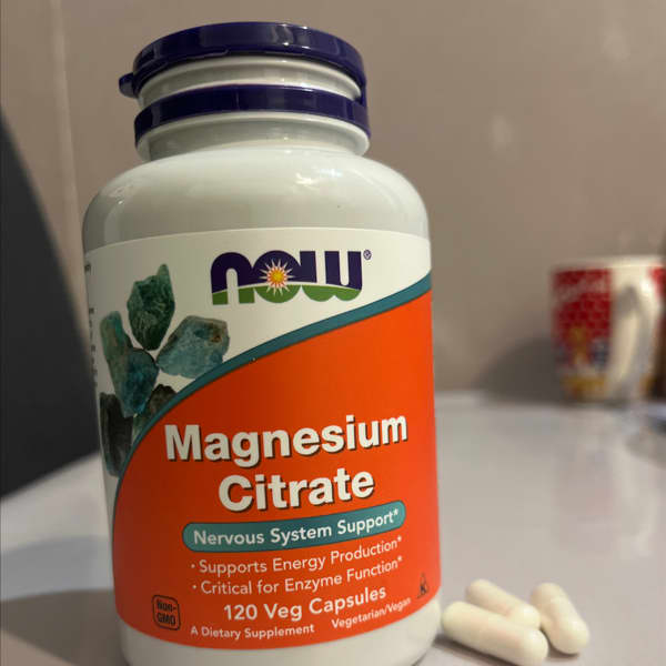 now foods magnesium citrate 60 veg capsules 133 mg per capsule 2
