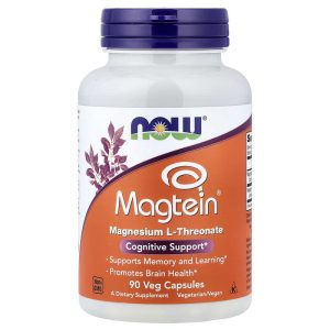 Magtein, 90 Veg Capsules của NOW Foods