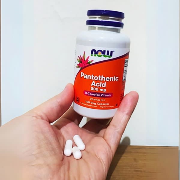 now foods pantothenic acid 500 mg 100 veg capsules 2