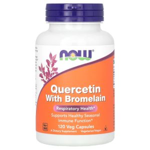 Quercetin with Bromelain, 120 Veg Capsules của NOW Foods
