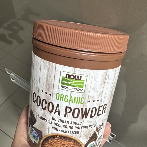 now foods real food organic cocoa powder 12 oz 340 g 2