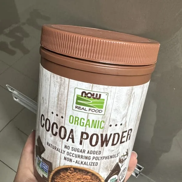 now foods real food organic cocoa powder 12 oz 340 g 2