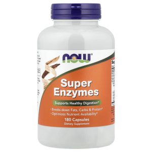 Super Enzymes, 180 Capsules của NOW Foods