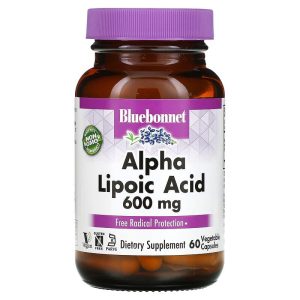 Alpha Lipoic Acid 600 mg, 60 Vegetable Capsules của Bluebonnet Nutrition