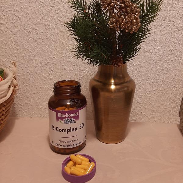 bluebonnet nutrition b complex 50 100 vegetable capsules 6