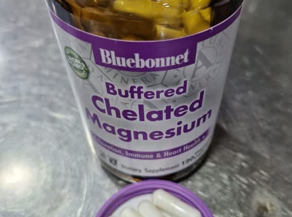 bluebonnet nutrition buffered chelated magnesium 60 vegetable capsules 200 mg per capsule 2