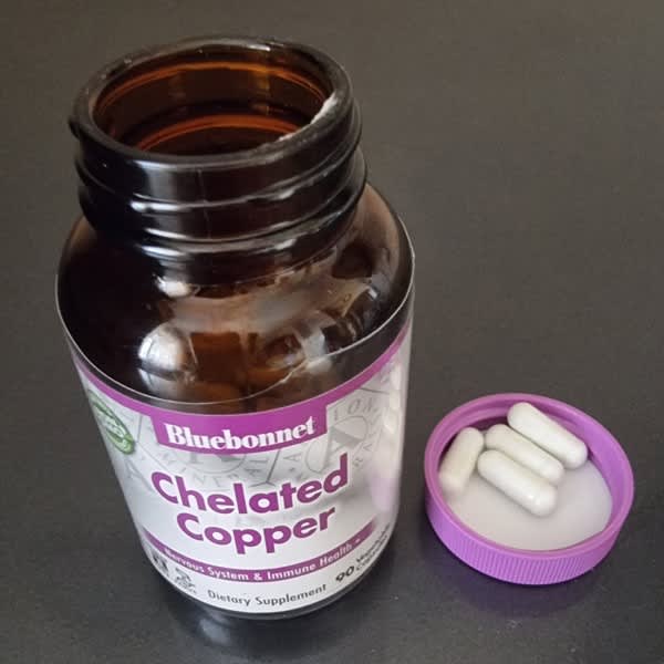 bluebonnet nutrition chelated copper 3 mg 90 vegetable capsules 2