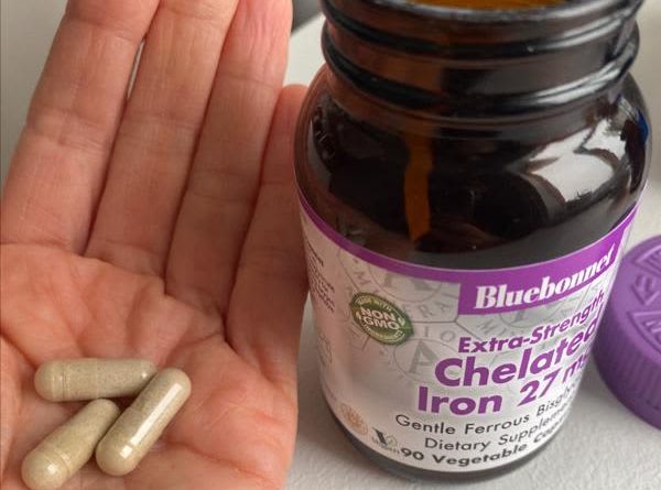 bluebonnet nutrition chelated iron extra strength 27 mg 90 vegetable capsules 2