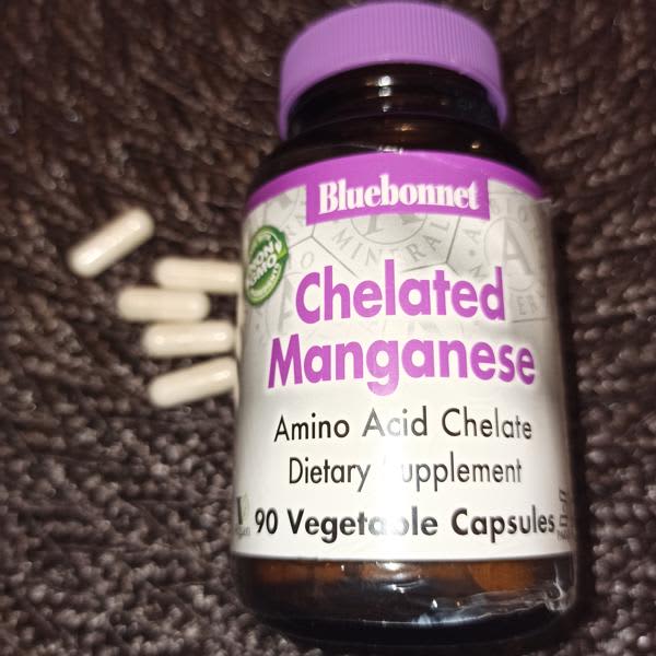 bluebonnet nutrition chelated manganese 10 mg 90 vegetable capsules 2