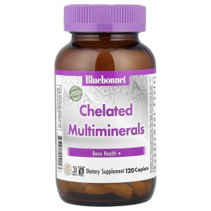 Chelated Multiminerals, 120 Caplets của Bluebonnet Nutrition