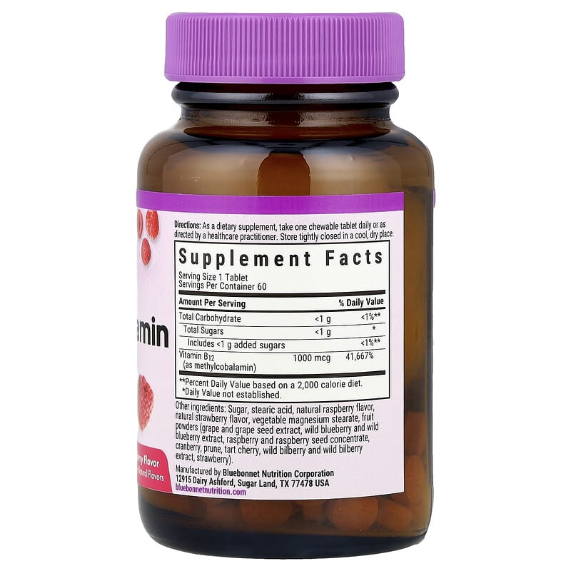 Bluebonnet Nutrition EarthSweet Chewables Methylcobalamin