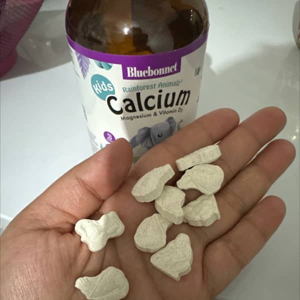 bluebonnet nutrition kids rainforest animalz calcium magnesium vitamin d3 vanilla frosting 90 chewables 2