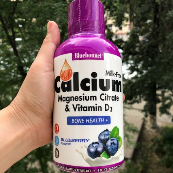 bluebonnet nutrition liquid calcium magnesium citrate vitamin d3 blueberry 16 fl oz 473 ml 2