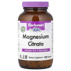 Magnesium Citrate 120 Caplets 200 mg per Caplet của Bluebonnet Nutrition