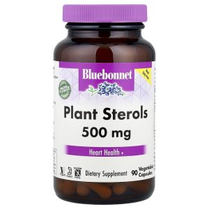 Plant Sterols, 90 Vegetable Capsules, Bluebonnet Nutrition