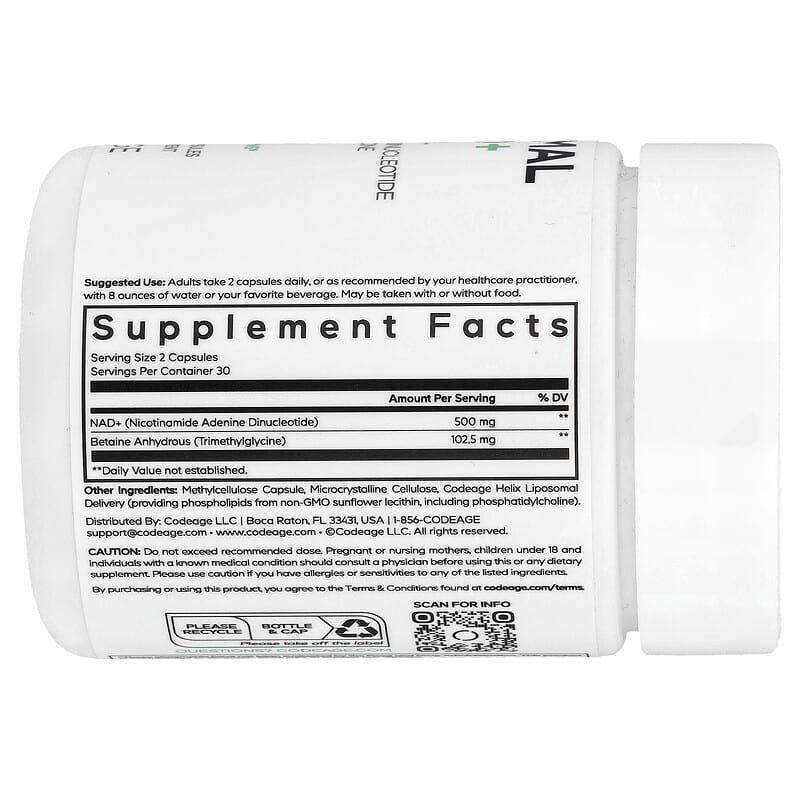 Codeage Eternal Liposomal NAD+
