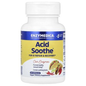 Acid Soothe, 30 Capsules của Enzymedica
