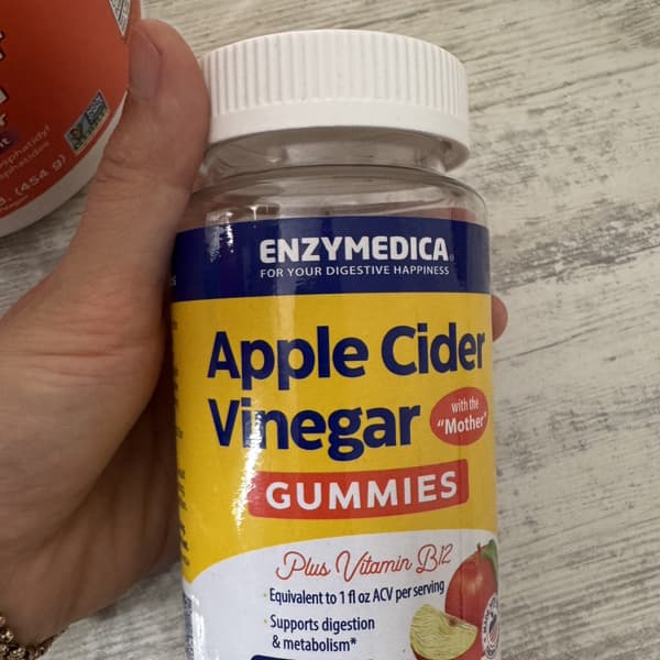 enzymedica apple cider vinegar gummies with the mother 74 gummies 2