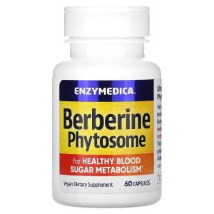 Berberine Phytosome, 60 Capsules, 275 mg per Capsule của Enzymedica