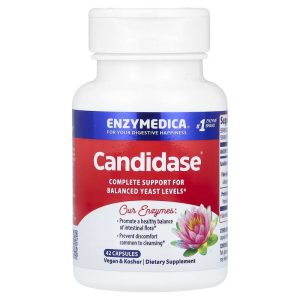 Candidase, 42 Capsules của Enzymedica