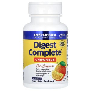 Enzymedica Chewable Digest Complete Orange 30 Tablets