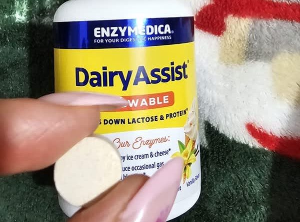 enzymedica dairyassist chewable vanilla 60 chewable tablets 2