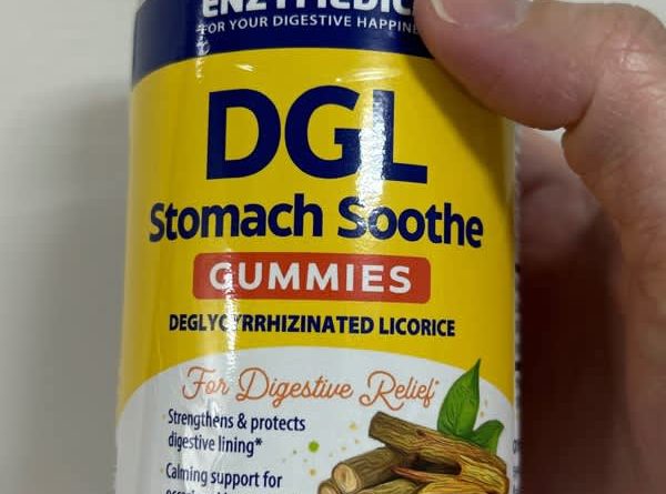 enzymedica dgl stomach soothe gummies german chocolate 74 gummies 200 mg per gummy 2