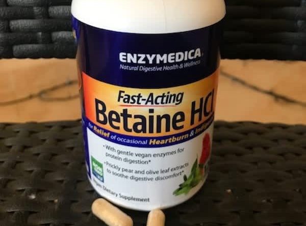 enzymedica fast acting betaine hcl 60 capsules 2