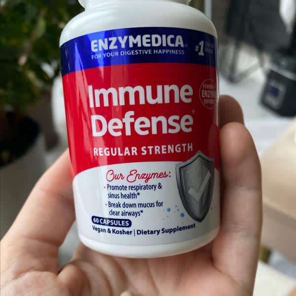 enzymedica immune defense regular strength 120 capsules 2