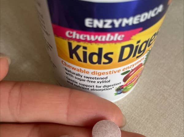 enzymedica kids digest fruit punch 60 chewable tablets 2