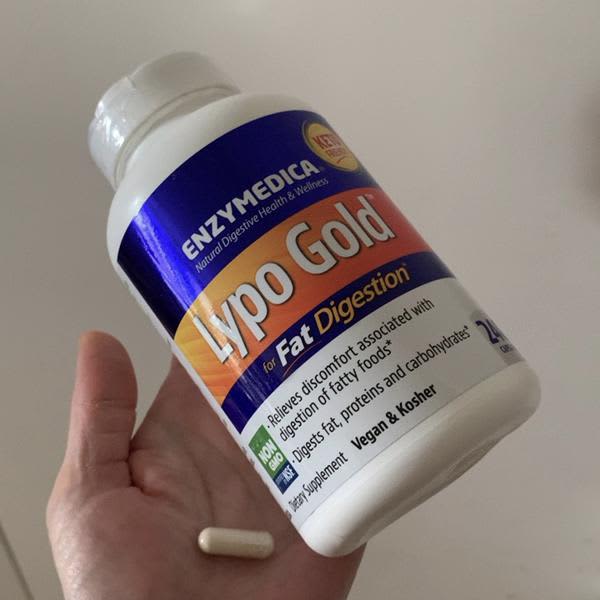 enzymedica lypo gold for fat digestion 60 capsules 2