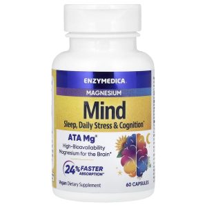 Magnesium Mind, 60 Capsules, 350 mg per Capsule của Enzymedica