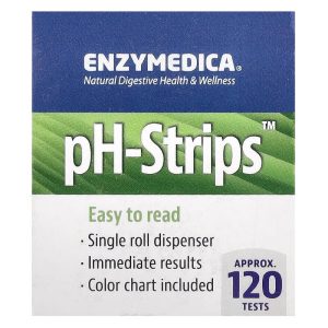 pH Strips, approx. 120 tests của Enzymedica