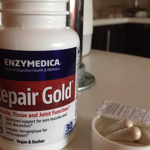 Mua hàng iHerb 23 enzymedica repair gold 30 capsules 2