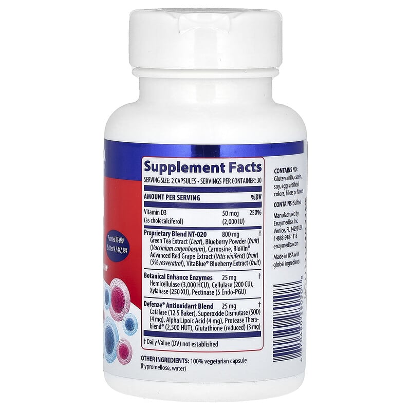 Review Enzymedica Stem XCell 60 Capsules: Tăng Cường Tế Bào Gốc Tự Nhiên 2 Enzymedica Stem XCell 60 Capsules