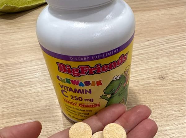 Đánh giá chi tiết Natural Factors Big Friends Chewable Vitamin C Tangy Orange 3 natural factors big friends chewable vitamin c tangy orange 250 mg 90 chewable tablets 2