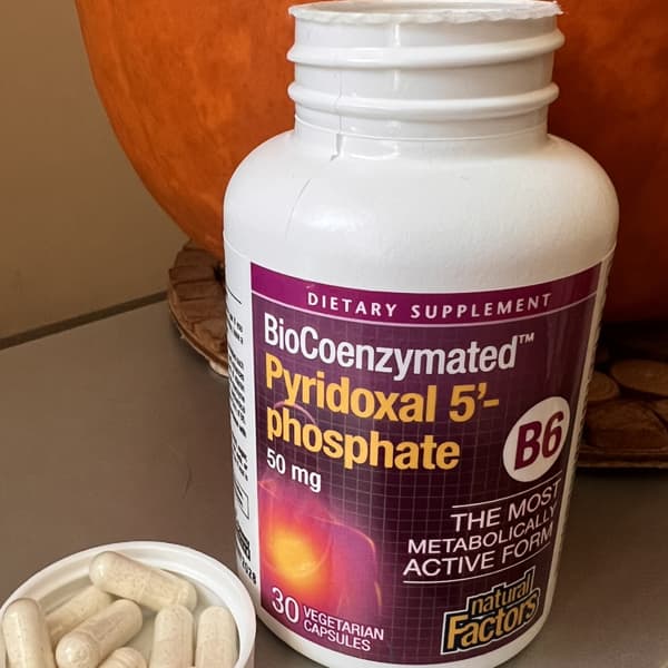 natural factors biocoenzymated b6 pyridoxal 5 phosphate 50 mg 30 vegetarian capsules 2