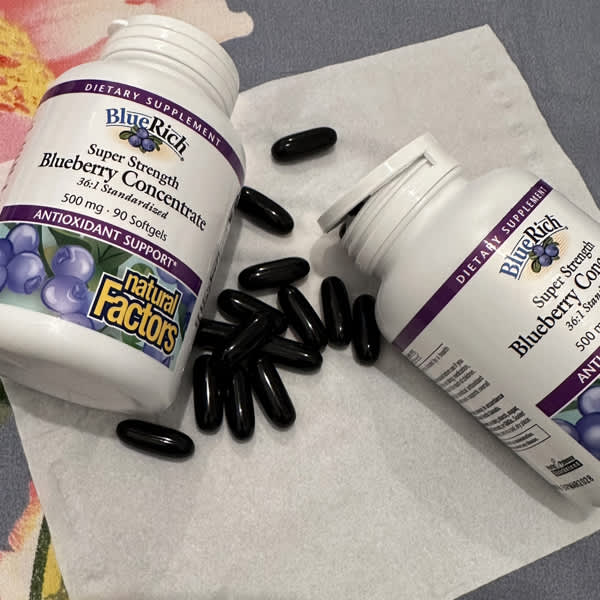 Cart 2 natural factors bluerich super strength blueberry concentrate 500 mg 90 softgels 2