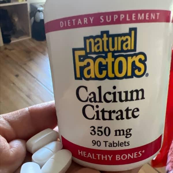 natural factors calcium citrate 350 mg 90 tablets 2