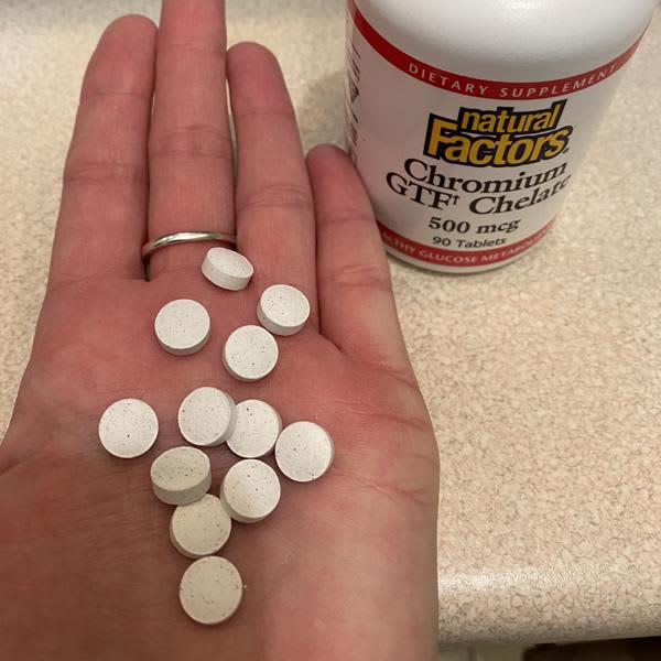 My account 5 natural factors chromium gtf chelate 500 mcg 90 tablets 2