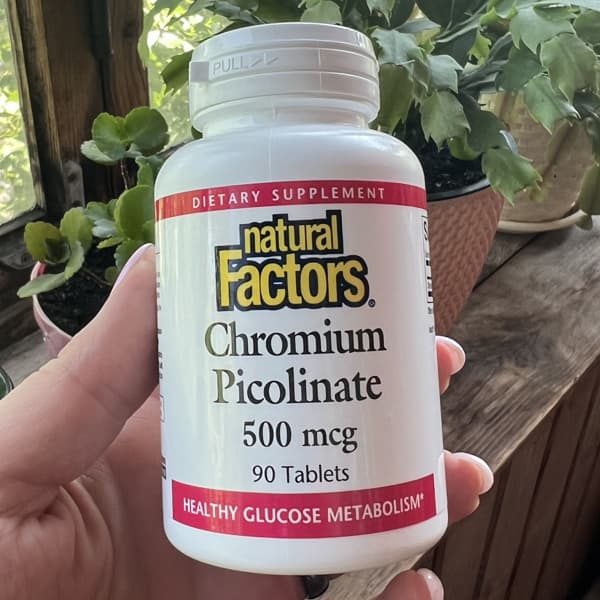My account 4 natural factors chromium picolinate 500 mcg 90 tablets 2