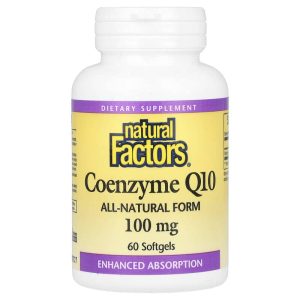 Coenzyme Q10 100 mg, 60 Softgels của Natural Factors