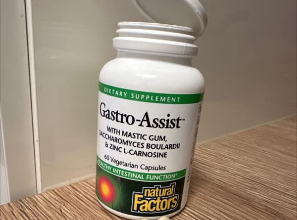 natural factors gastro assist with mastic gum saccharomyces boulardii zinc l carnosine 60 vegetarian capsules 2