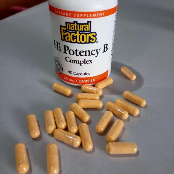 natural factors hi potency b complex 90 capsules 2