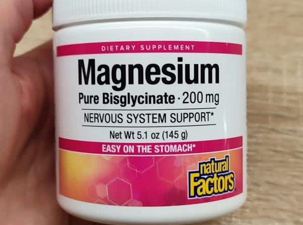 natural factors magnesium pure bisglycinate 5 1 oz 145 g 2